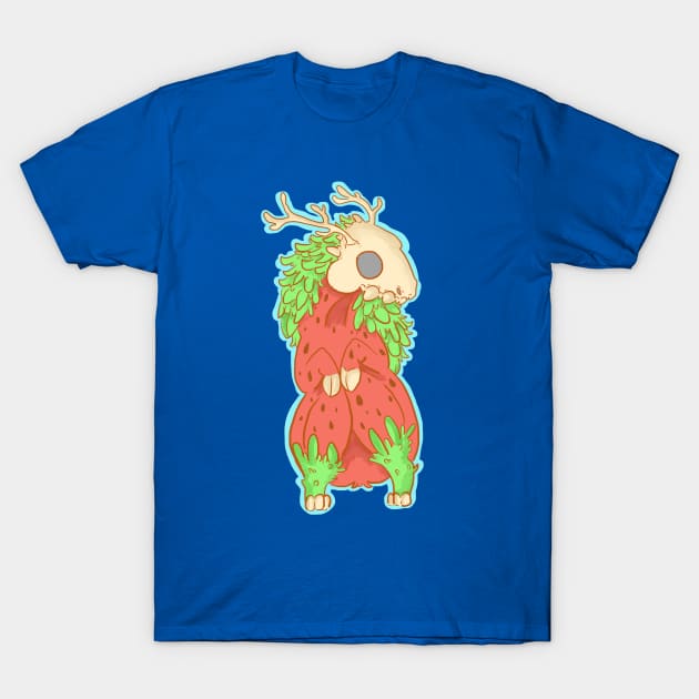 Strawberry Wendigo T-Shirt by Make_them_rawr